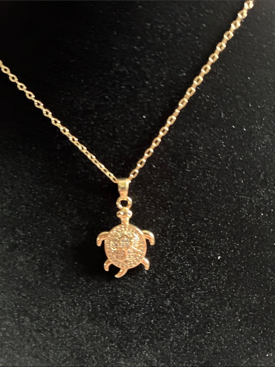 Other - Gold Turtle Pendant Necklace - Kids Jewelry